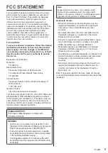 Preview for 5 page of Panasonic th-32ef1u Operating Instructions (Functional Manual)