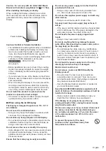 Предварительный просмотр 7 страницы Panasonic th-32ef1u Operating Instructions (Functional Manual)