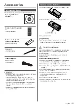 Preview for 11 page of Panasonic th-32ef1u Operating Instructions (Functional Manual)