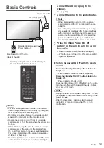 Preview for 25 page of Panasonic th-32ef1u Operating Instructions (Functional Manual)