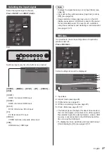 Preview for 27 page of Panasonic th-32ef1u Operating Instructions (Functional Manual)