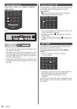 Preview for 28 page of Panasonic th-32ef1u Operating Instructions (Functional Manual)