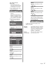 Preview for 37 page of Panasonic th-32ef1u Operating Instructions (Functional Manual)