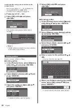 Preview for 40 page of Panasonic th-32ef1u Operating Instructions (Functional Manual)