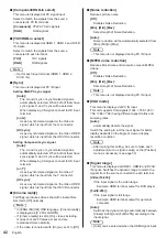 Preview for 42 page of Panasonic th-32ef1u Operating Instructions (Functional Manual)