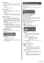 Предварительный просмотр 43 страницы Panasonic th-32ef1u Operating Instructions (Functional Manual)