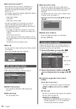 Preview for 50 page of Panasonic th-32ef1u Operating Instructions (Functional Manual)