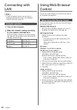 Предварительный просмотр 64 страницы Panasonic th-32ef1u Operating Instructions (Functional Manual)