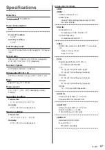 Preview for 87 page of Panasonic th-32ef1u Operating Instructions (Functional Manual)