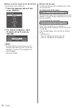 Preview for 18 page of Panasonic TH-32EF2U Operating Instructions - Basic Manual