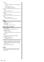 Preview for 20 page of Panasonic TH-32EF2U Operating Instructions - Basic Manual