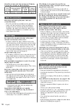 Preview for 10 page of Panasonic TH-32EF2U Operating Instructions Manual