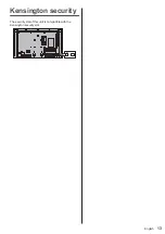 Preview for 13 page of Panasonic TH-32EF2U Operating Instructions Manual