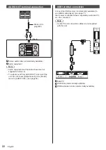 Предварительный просмотр 22 страницы Panasonic TH-32EF2U Operating Instructions Manual