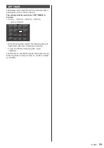 Preview for 29 page of Panasonic TH-32EF2U Operating Instructions Manual