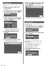 Preview for 40 page of Panasonic TH-32EF2U Operating Instructions Manual