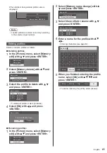 Предварительный просмотр 41 страницы Panasonic TH-32EF2U Operating Instructions Manual