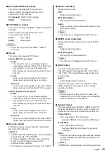 Предварительный просмотр 43 страницы Panasonic TH-32EF2U Operating Instructions Manual