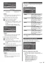 Preview for 45 page of Panasonic TH-32EF2U Operating Instructions Manual