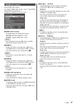 Предварительный просмотр 47 страницы Panasonic TH-32EF2U Operating Instructions Manual