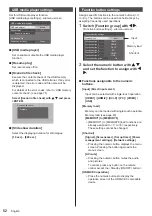 Preview for 52 page of Panasonic TH-32EF2U Operating Instructions Manual