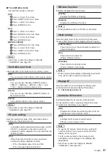 Preview for 57 page of Panasonic TH-32EF2U Operating Instructions Manual