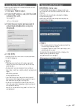 Preview for 67 page of Panasonic TH-32EF2U Operating Instructions Manual