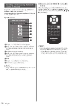 Preview for 78 page of Panasonic TH-32EF2U Operating Instructions Manual