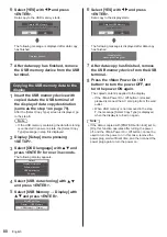 Preview for 80 page of Panasonic TH-32EF2U Operating Instructions Manual