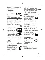 Preview for 3 page of Panasonic TH-32F400A Operating Instructions Manual