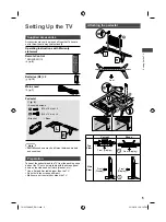 Preview for 5 page of Panasonic TH-32F400A Operating Instructions Manual