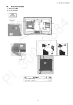 Предварительный просмотр 17 страницы Panasonic TH-32F400A Service Manual