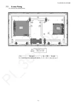 Предварительный просмотр 19 страницы Panasonic TH-32F400A Service Manual