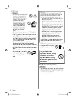 Preview for 4 page of Panasonic TH-32FS500H Operating Instructions Manual