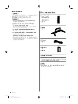 Preview for 6 page of Panasonic TH-32FS500H Operating Instructions Manual