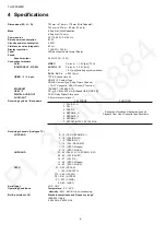 Предварительный просмотр 6 страницы Panasonic TH-32FS600D Service Manual