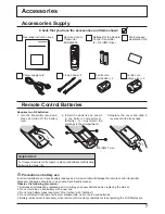 Preview for 7 page of Panasonic TH-32LHD7B Operating Instructions Manual