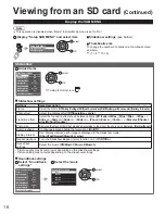 Предварительный просмотр 18 страницы Panasonic TH-32LRU5 Installer Manual