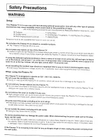 Preview for 5 page of Panasonic TH-37P20 Operating Instructions Manual