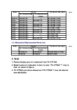 Preview for 4 page of Panasonic TH-37PA20AA Service Manual