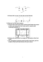 Предварительный просмотр 19 страницы Panasonic TH-37PA30E Service Manual