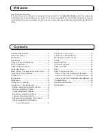 Preview for 2 page of Panasonic TH-37PA40E Operating Instructions Manual