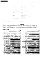 Preview for 2 page of Panasonic TH-37PD25U/P Service Manual