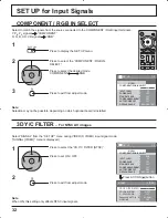 Предварительный просмотр 32 страницы Panasonic TH-37PG9U Operating Instructions Manual