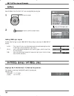 Предварительный просмотр 34 страницы Panasonic TH-37PG9U Operating Instructions Manual