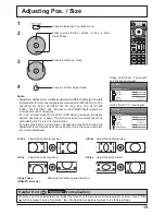 Предварительный просмотр 19 страницы Panasonic TH-37PG9W Operating Instructions Manual