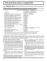 Preview for 6 page of Panasonic TH 37PH10UK - 37" Plasma Panel (Spanish) Manual De Instrucciones