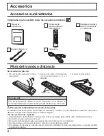 Preview for 8 page of Panasonic TH 37PH10UK - 37" Plasma Panel (Spanish) Manual De Instrucciones