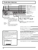 Preview for 14 page of Panasonic TH 37PH10UK - 37" Plasma Panel (Spanish) Manual De Instrucciones