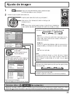 Preview for 23 page of Panasonic TH 37PH10UK - 37" Plasma Panel (Spanish) Manual De Instrucciones